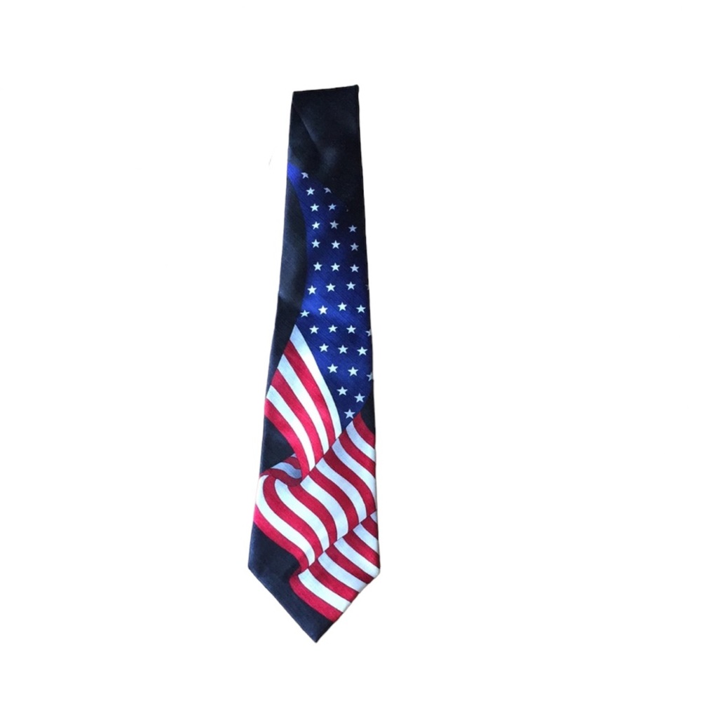Ruffini Stars And Strip Tie
